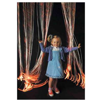 sound activated fiber optic light for sensory therapy