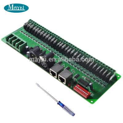 30 Channel DMX512 LED Controller DC9V-DC24V RGB DMX Decoder for LED Rope Lighting