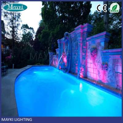 Outdoor swimming pool used 150W DMX waterproof fiber optic illuminator