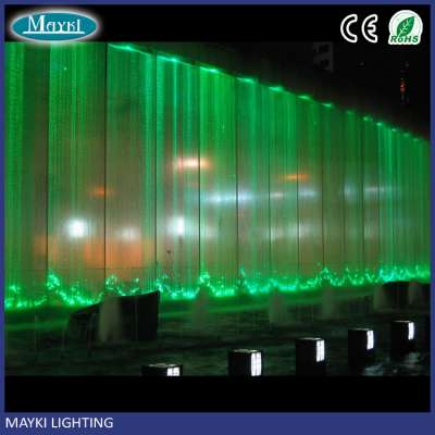 Multicolor Fiber optic led waterfall curtain light With great price