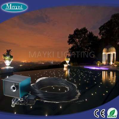 2016 Outdoor using decorative garden lighting with PVC jacket fiber and LED generator