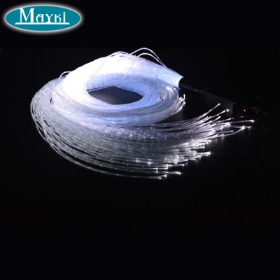 3pcs 1.0mm multi strands dot spot side emitting fiber optic