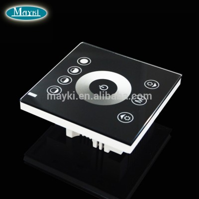 Latest wall mounted CE ROHS single color led touch controller for LED strip light