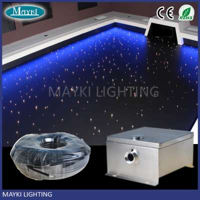 High power 80W LED light source with Mitsubishi optic fiber cables for swimming pool stars