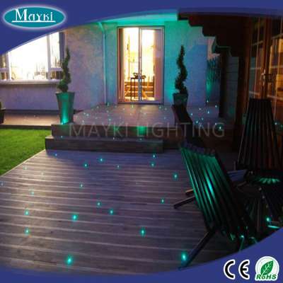 2016 LED floor path light for home star light decoration using with pvc costing fibers and emitter