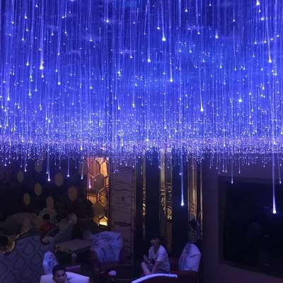 Fibre Optic Raincloud  waterfall curtain light